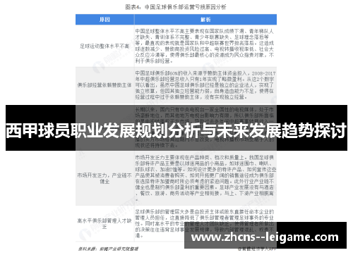 西甲球员职业发展规划分析与未来发展趋势探讨 西甲球员职业发展规划分析与未来发展趋势探讨